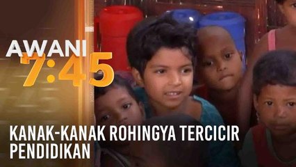 Kanak-kanak Rohingya tercicir pendidikan