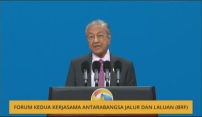 Forum kedua Kerjasama Antarabangsa Jalur dan Laluan (BRF)