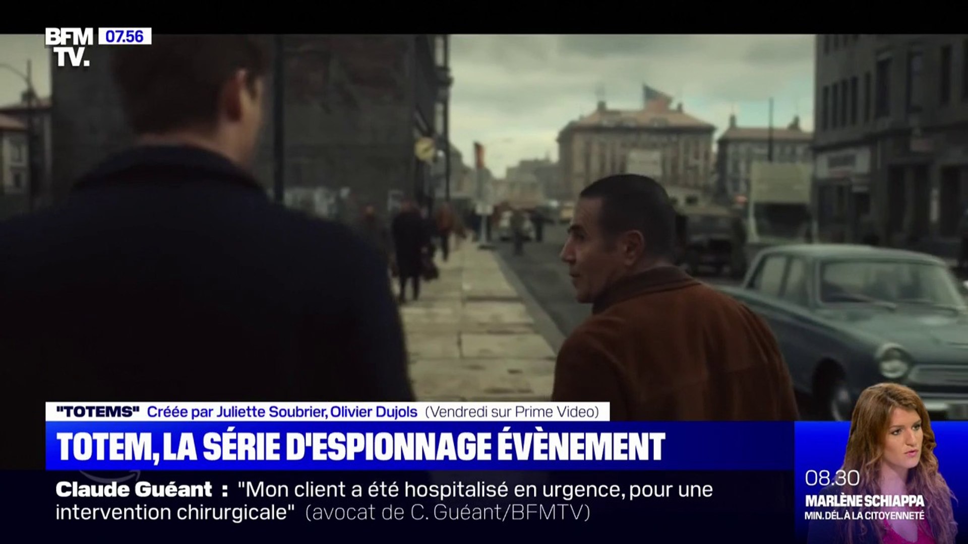"Totems", la nouvelle série française d'espionnage en pleine Guerre froide  sort ce vendredi - Vidéo Dailymotion