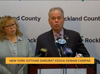 New York isytihar darurat kedua demam campak