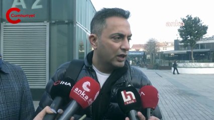 Murat Ağırel'den Adliye önünde açıklama