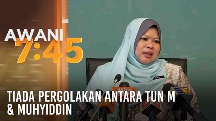 Tiada pergolakan antara Tun Mahathir dan Muhyiddin