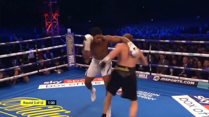 Anthony Joshua Vs Alexander Povetkin Highlights