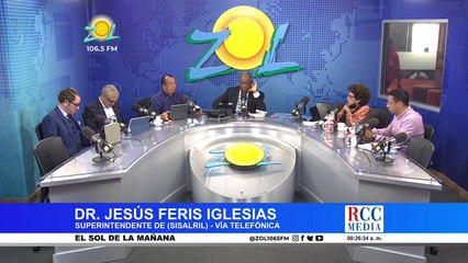 Dr. Jesús Feris Iglesias Superintendente SISALRIL: Resolución prohíbe el cobro de anticipo clínicas