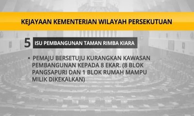 [Infografik] Kejayaan Kementerian Wilayah Persekutuan