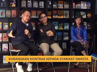 Kurangkan kontrak kepada syarikat swasta