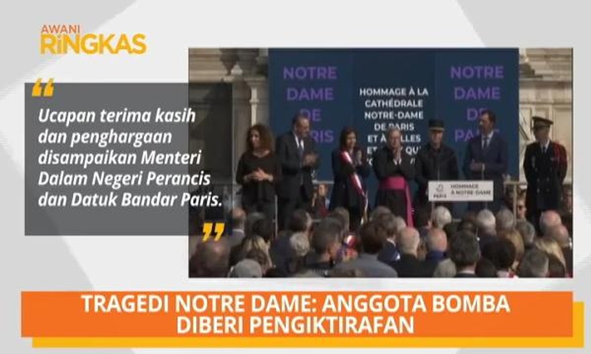 AWANI Ringkas: Tragedi Notre Dame, penduduk Peurto Rico menurun & nahas Ethiopian Airlines