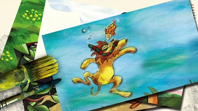 Buchtrailer: Die Geschichte vom Löwen, der nicht malen konnte