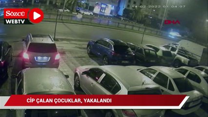 Galeriden cip çalan çocuklar yakalandı