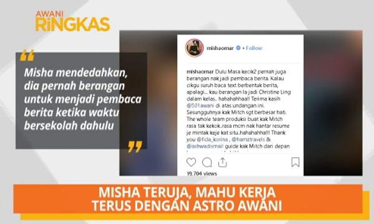 AWANI Ringkas: Hael akui ada keserasian bersama...