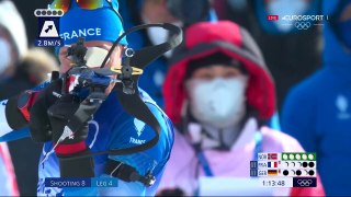 Latypov craque et Fillon Maillet conclut le relais tricolore avec l'argent  | Biathlon  | JO 2022