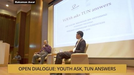 OPEN DIALOGUE: YOUth Asks TUN Answers