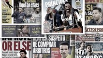 Le duel Mbappé-Vinícius fait saliver l'Europe, Benfica menacé de rélégation après une sale affaire de corruption