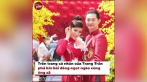 Ông xã Trang Trần từ Mỹ về Việt Nam sau 2 năm_ Chở vợ đi sự kiện bằng xe máy