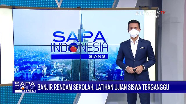Sekolah Terendam Banjir, Kegiatan Belajar Siswa di SDN Banasara Terganggu