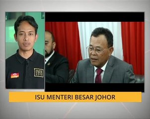 Isu Menteri Besar Johor