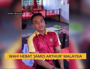 #Bualan 13 April: Wah! Hebat 'James Arthur' Malaysia