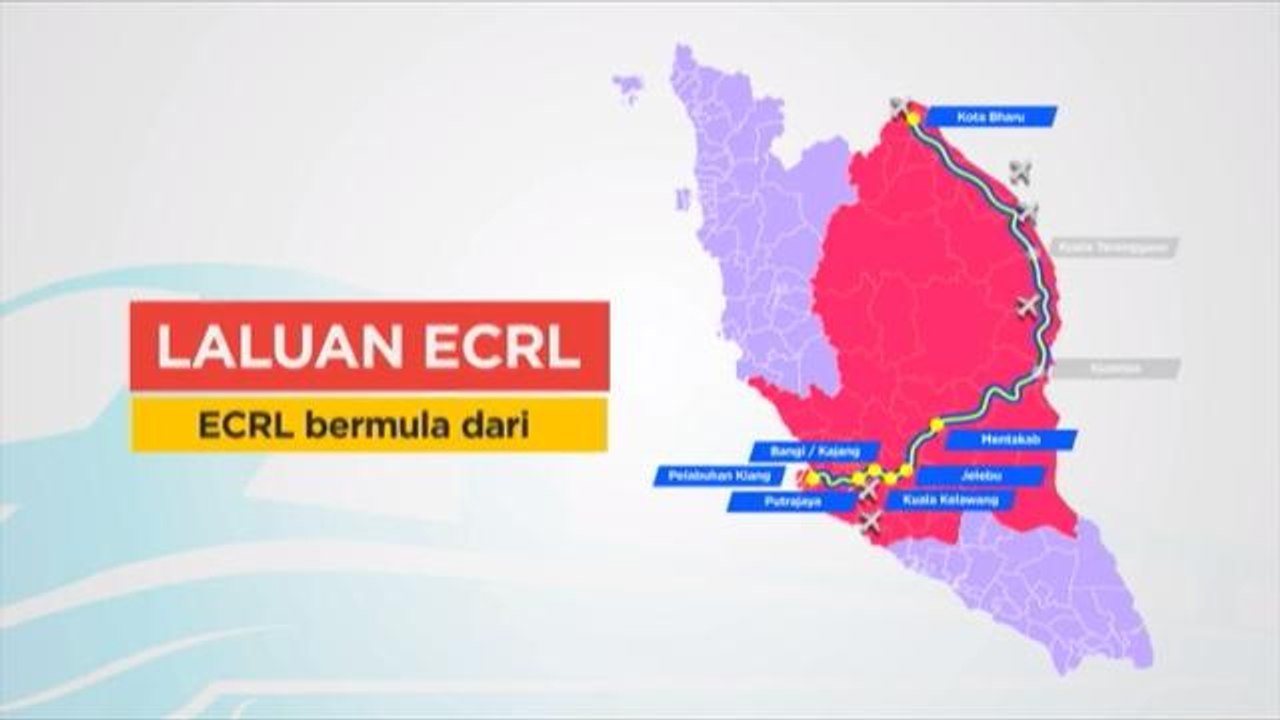 [INFOGRAFIK] Laluan ECRL