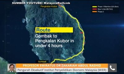 ECRL buka peluang ekonomi di Pantai Timur