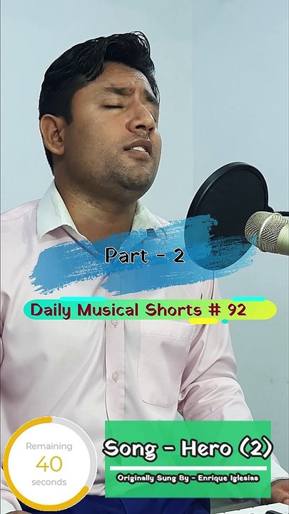 Hero [Part -2] (Cover) | (Daily Musical Shorts #92) | Acorn Wolve | #Shorts