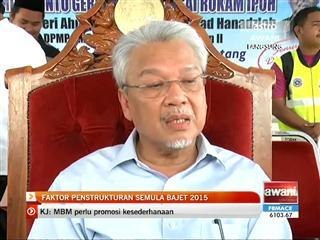 Faktor penstrukturan semula Bajet 2015