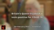 PPN Breaking • Britain's Queen Elizabeth II tests positive for COVID-19  20 February 2022