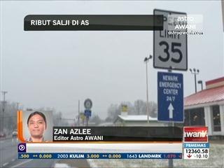 Persiapan hadapi ribut salji Juno