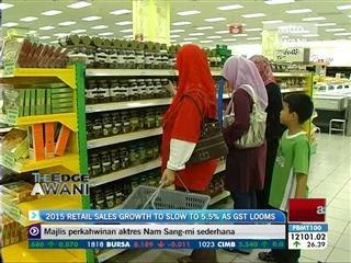 2015 retail sales growth to slow to 5.5% as GST looms