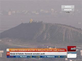 Hampir kesemua militan IS berjaya diusir dari Kobani