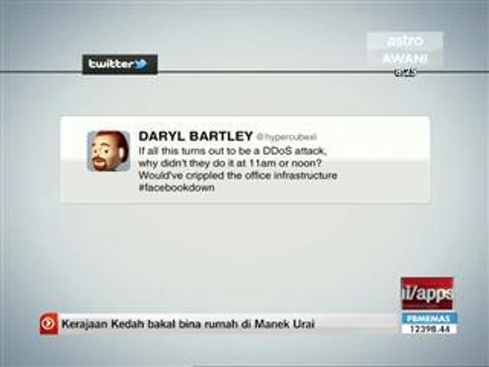 Reaksi media sosial tentang isu Facebook digodam