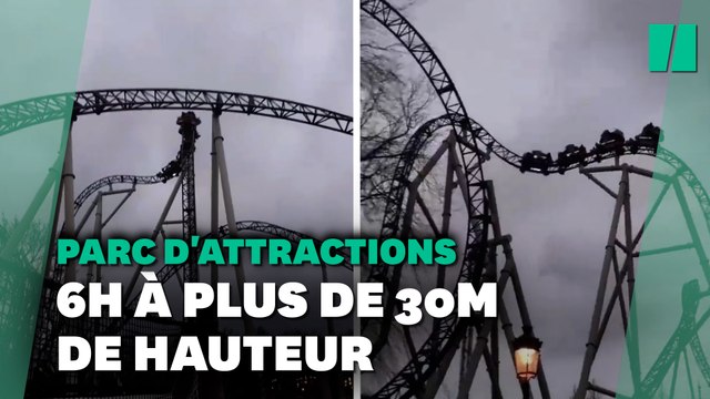 Au parc Plopsaland en Belgique, neuf personnes bloquées six heures à plus de 30m