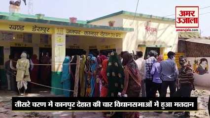 कानपुर देहात की सिकंदरा विधानसभा क्षेत्र में पीठासीन अधिकारी पर पार्टी विशेष को वोट देने का आरोप | UP Election 2022 |Third Phase Voting