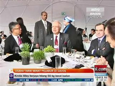 WEF: Usaha tarik minat pelabur di Davos