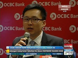 OCBC unjur KDNK Malaysia pada 4.5% tahun ini