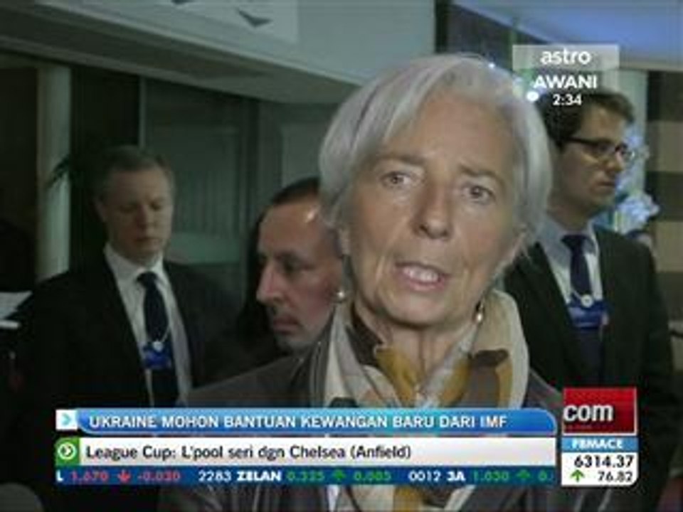 Ukraine mohon bantuan kewangan baru dari IMF