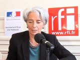 message à Ingrid Betancourt - Christine Lagarde