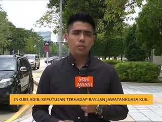 Komen Tengahari 4 Mac: Inkues Adib - Keputusan terhadap rayuan jawatankuasa kuil