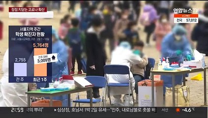 서울 학생 확진 전주 2배↑…"PCR검사 지원확대"