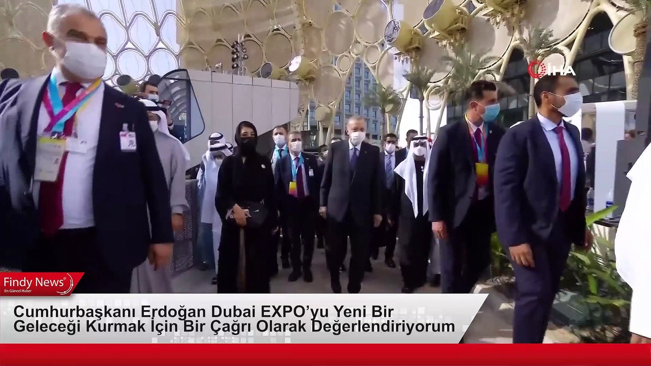 Cumhurbaşkanı Erdoğan Dubai EXPO’yu Yeni Bir Geleceği Kurmak İçin Bir Çağrı Olarak Değerlendiriyorum