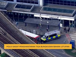 Polis siasat penghantaran tiga bungkusan bahan letupan