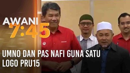 UMNO dan Pas nafi guna satu logo PRU15