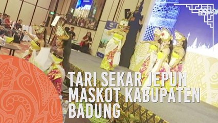 Tari Sekar Jepun Maskot Kabupaten Badung