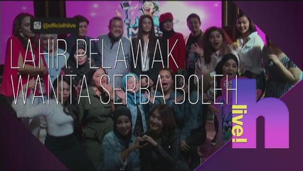 hLive!: Lahir pelawak wanita serba boleh