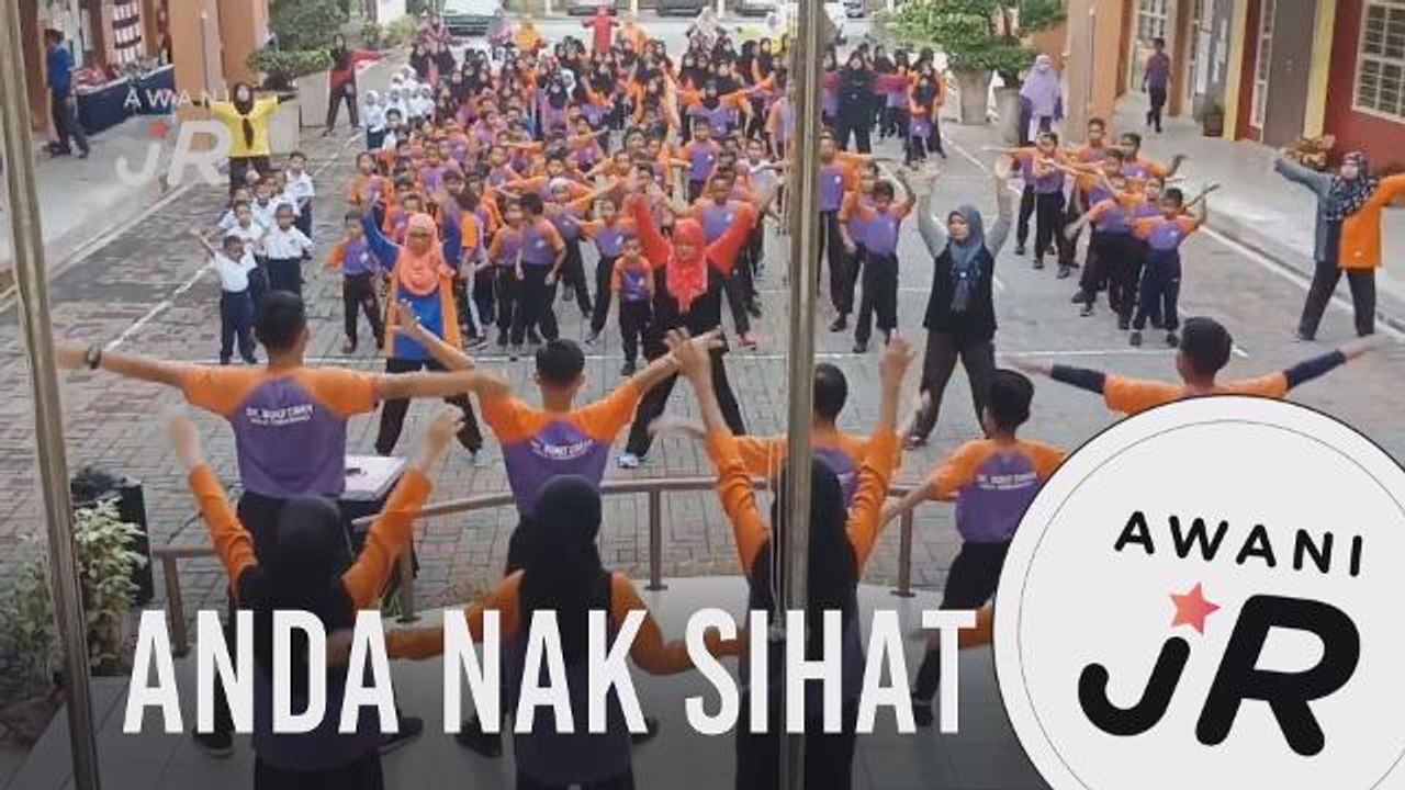 #AWANIJr: Anda nak sihat