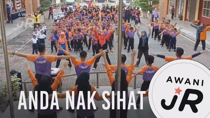 #AWANIJr: Anda nak sihat