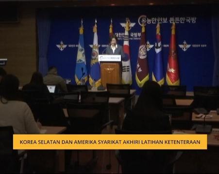 Korea Selatan dan Amerika Syarikat akhiri latihan ketenteraan