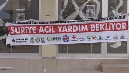 Suriye'ye bir tır yardım malzemesi gönderildi