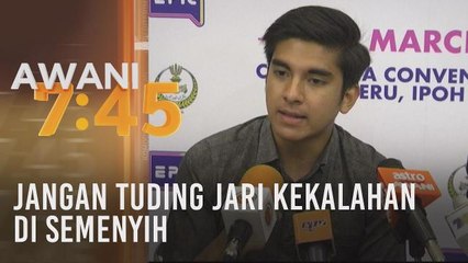 Jangan tuding jari kekalahan di Semenyih