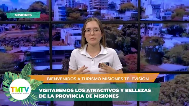 Nuevo programa de Turismo Misiones Televisión recorriendo los increíbles paisajes de Santa Ana, San Ignacio y Candelaria