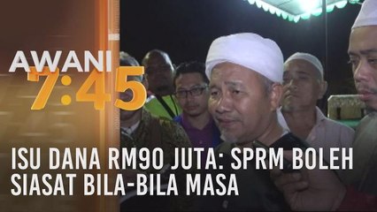 SPRM boleh siasat pada bila-bila masa - Pas